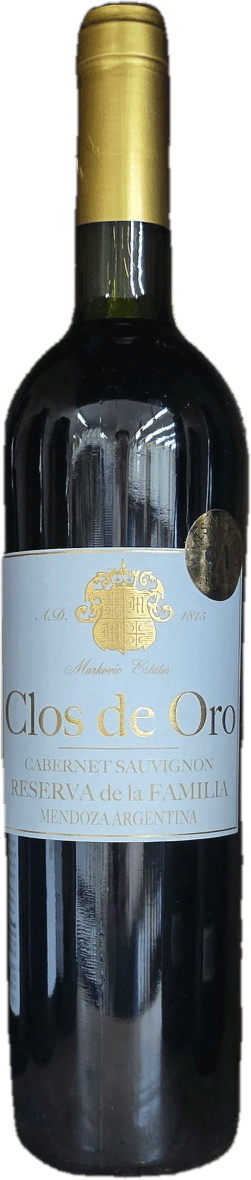 CLOS DE ORO CABERNET SAUVIGNON RESERVA 750ML