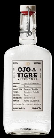 OJO DE TIGRE ARTESENAL MEZCAL JOVEN 1L