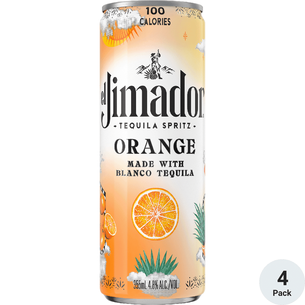 EL JIMADOR TEQ SPRITZ ORANGE 355ML [4PK]
