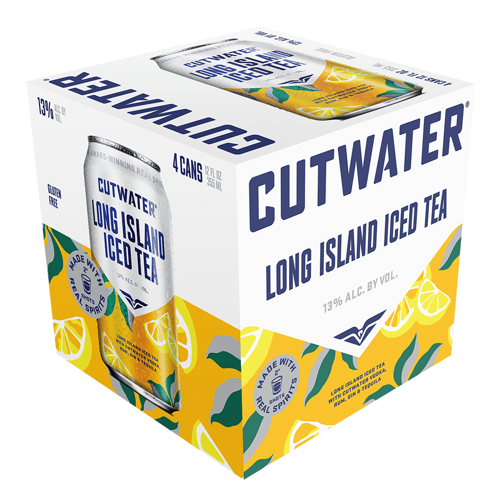 CUTWATER LONG ISLAND ICED TEA 355ML [4PK]