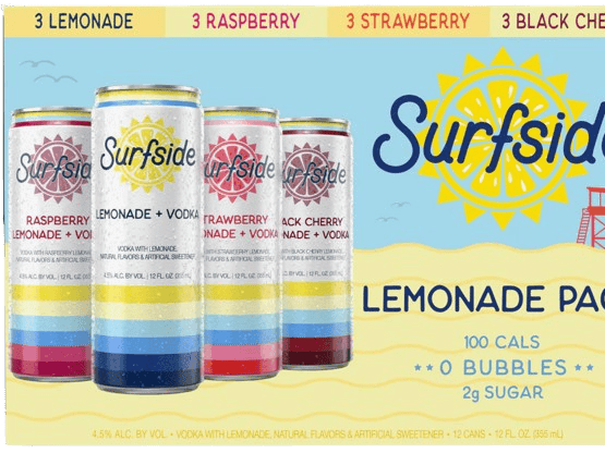 SURFSIDE LEMONADE VARIETY PACK 355ML [12PK]