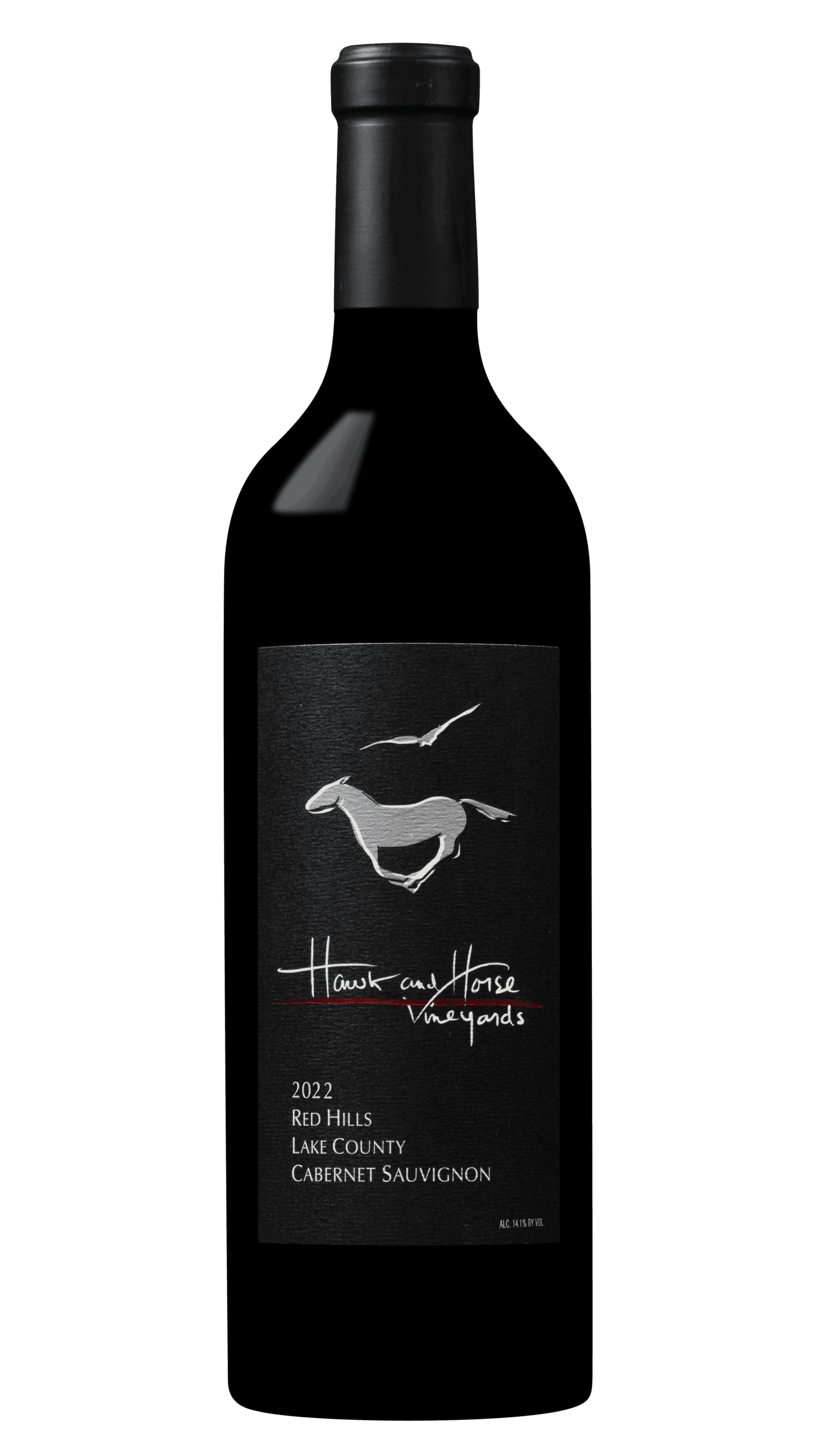 HAWK AND HORSE RED HILLS CAB SAUV 750ML