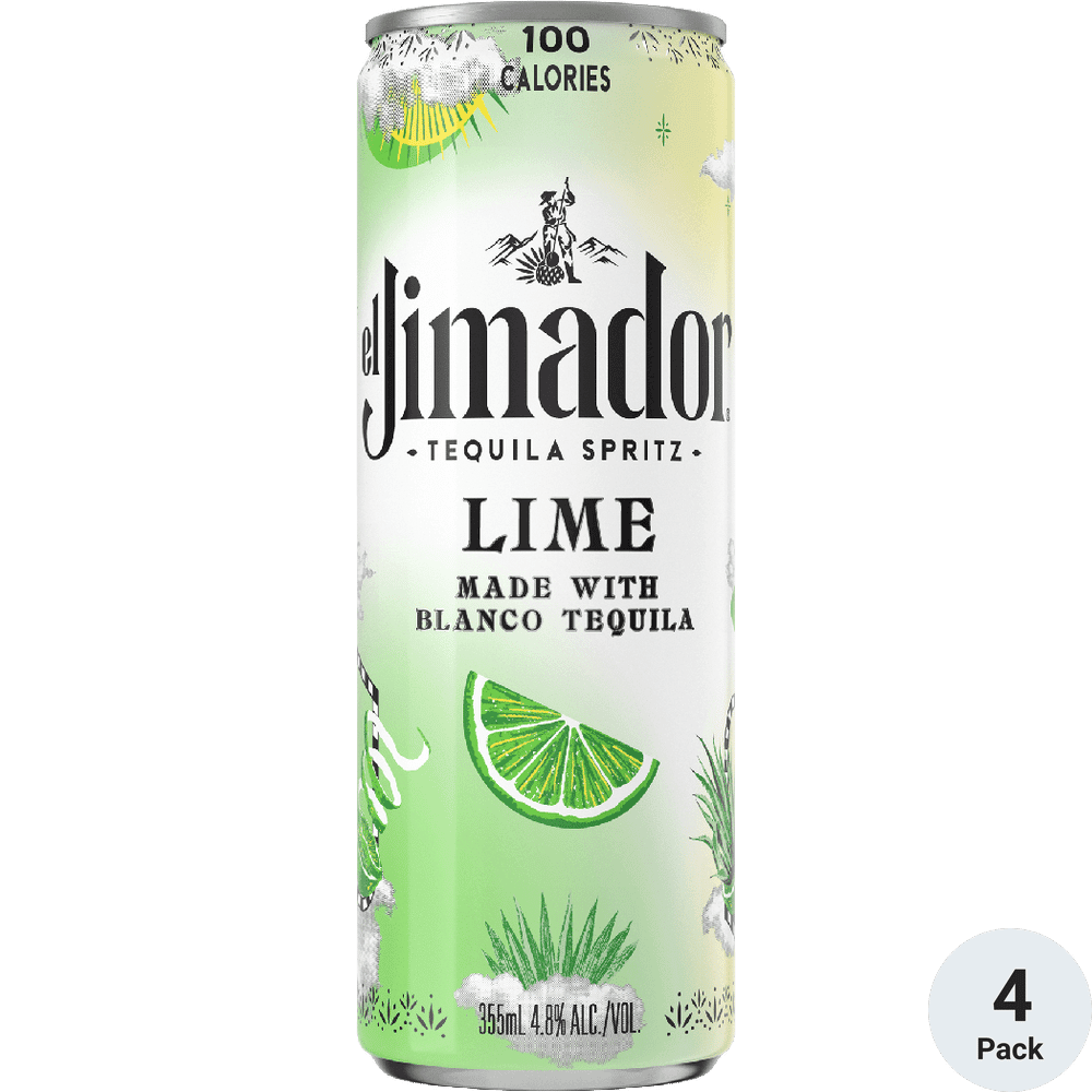 EL JIMADOR TEQ SPRITZ LIME 355ML [4PK]