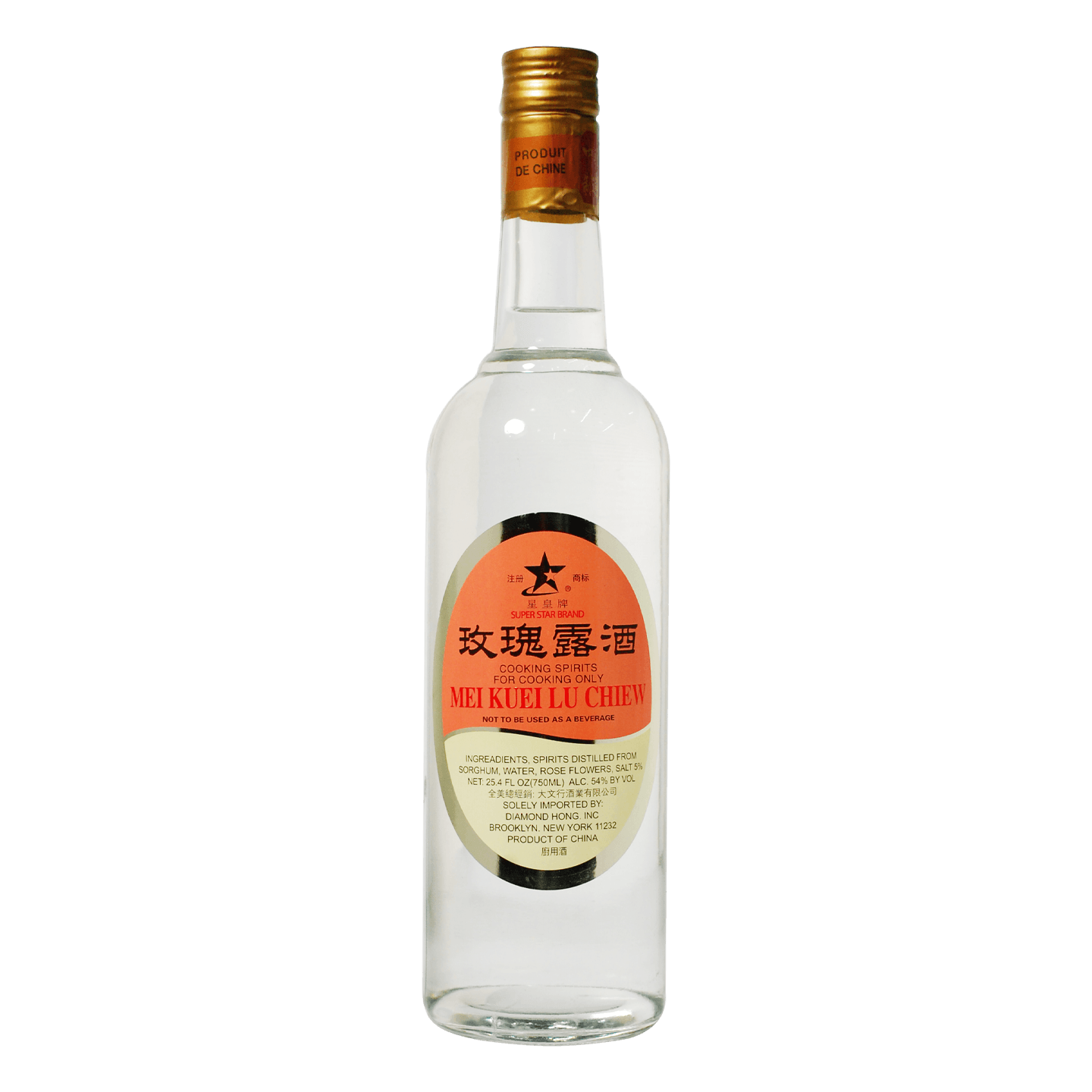 SUPER STAR MEI KUEILU CHIEW 54% 750ML