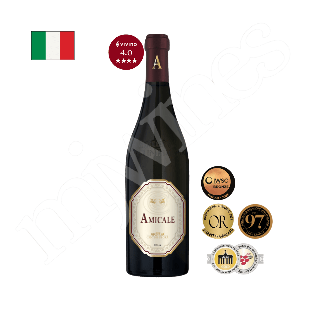AMICALE CANTINE DI ORA ROSSO 750ML